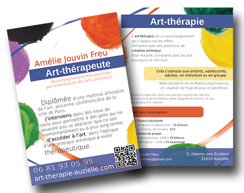 flyer, art-therapie
